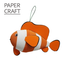Xếp Giấy Nghệ Thuật Origami - Cá Nemo